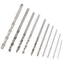 3X Electric Hand Drill Bit Set 12V Motor 0.5-3mm HSS Twist Drill Bit with 5Pcs Chuck Collets