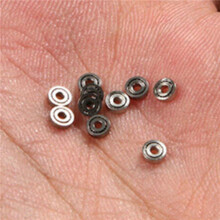 20 Pièces Séries 681ZZ Miniature Roulements à Billes Métal Ouvert Micro-Roulement 1X3X1Mm