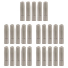 25Pcs 200A Shielded Welding Coating Protection Nozzle Non-Stick Welding Slag Protection Welding Machine Protective