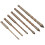 2X Four-Flute Sawtooth Eccentric Drill Bit, Four Edged Serrated Eccentric Drill, Four-Flute Sawtooth Eccentric Drill Bit 10