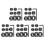 Drill Stop Bit Collar Set, 45PCS Adjustable Drill Depth Stop Collar Limit Ring with Carbon Steel Set for Drill Bits 1