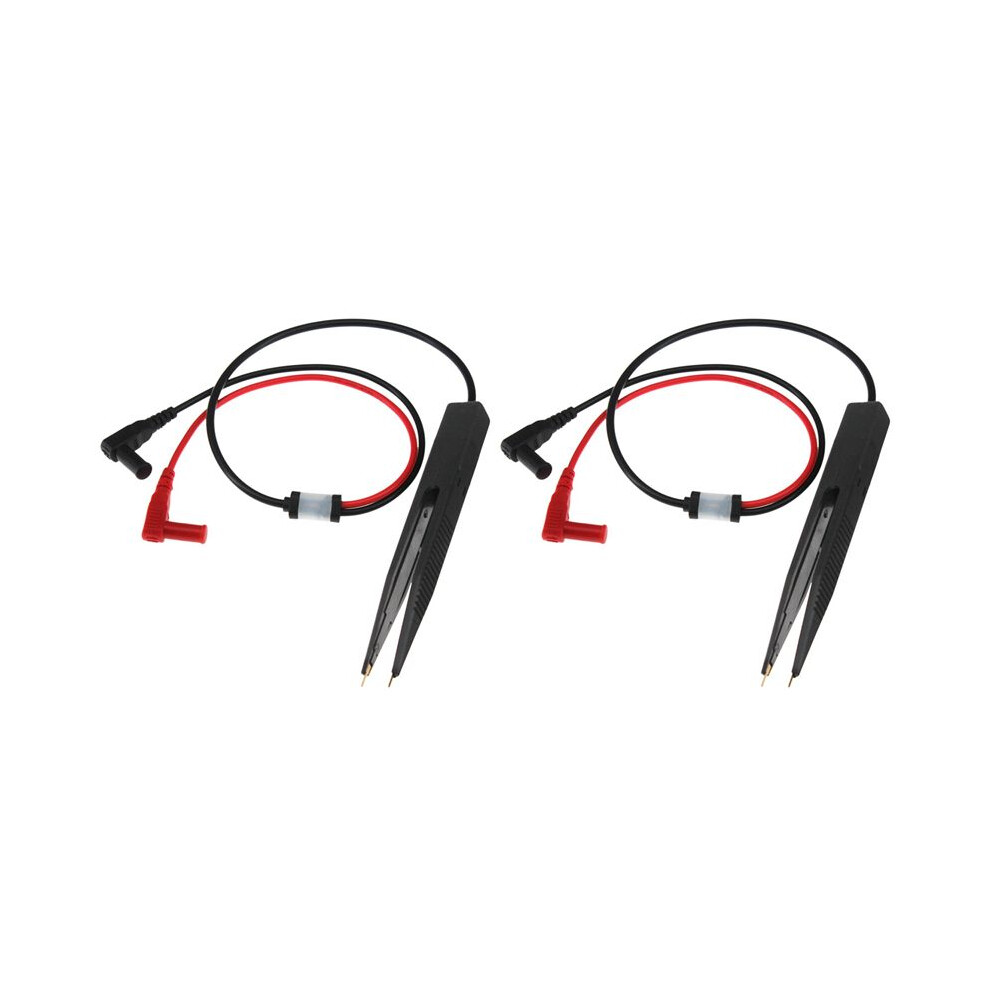 2X Smd Smt Chip Test Clip Multimeter Probe Tweezers For Capacitance Inductance Resistor Measurement Multi-Use Test Tool 4711551437998