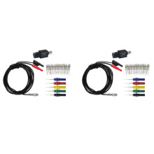 2X Oszilloskop-Zubehörset HT30A Auto-Messleitungen HT307 Akupunktursondenset HT201 20:1 Dämpfungsglied und