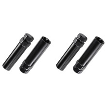7 Spline Lug Nut Key 6 Spline Lug Nut Socket Removal Tool, 4 PCS Dual Hex Drive Aftermarket Wheel Lock Key Replacement