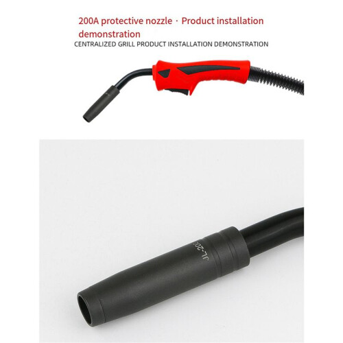 3X Shielded Welding Protective Mouth Front Welding Machine Accessories Torch Welding MIG  Welding Torch Parts A 2