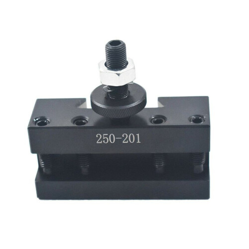 6Pcs 250-201 Quick Change Tool Holder Turning and Facing Tool Holder for Lathe Cutter Cutting Tool Bits 1