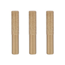 3szt. 12,7X13,5X75Mm Diamentowe Bity Lutowane Diamentowe Proste Frezarki do Cięcia Kamienia Kwarcowego Maszyna do Przycinania Kamienia