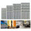 200 Pieces 0.5mm-2.0mm Straight Shank  Drill Bit Set Tiny  Small Drill Bits Full-Ground HSS Twist Drill for Dil 6