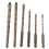 3X Four-Flute Sawtooth Eccentric Drill Bit, Four Edged Serrated Eccentric Drill, Four-Flute Sawtooth Eccentric Drill Bit 3