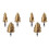6pcs 20/25/32mm Step Drill Bit with Limit Swivel  PPR Lifting Cone Drill Bits for Water Pipe Reaming 1