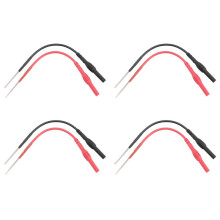 8 PCS Flexible Spoon Back Probes, Back Probe Pins Automotive Compatible with 4mm Banana Plug Test Leads