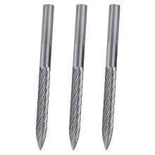 3pcs 5/16In 8Mm High Carbide Steel Burr Bits Tire Reamers Carbide Cutters Rotary Files Reamers Wire Cutter