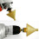 2X Diamond Beveling Chamfer Bit for Angle Grinders, 5/8In 11 Thread Countersink Drill Bits, Diamond Cone Tile Bit Small 3