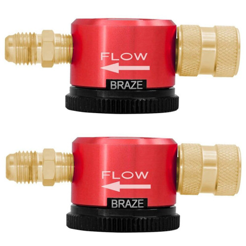 2X Nitrogen Purge Tool TIG Welding Control Valve for HVAC Tools Nitrogen Purging