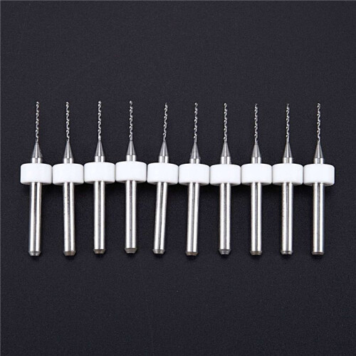50pcs 0.8mm High Quality PCB Print Circuit Board Carbide  Drill Bits Tool 2