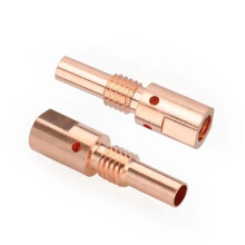 48PCS 25AK Welding Torch Accessories Consumables 0.8mm MIG Torch Gas Nozzle Tip Holder of 25AK MIG/MAG