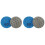 2 Peça 2 Polegadas/50 mm Almofada de Polimento de Diamante Galvanizado Azulejo Vidro Metal Madeira Moagem Disco de Rebarbação P60 1