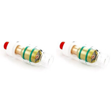 2X UGELLO per COPPA IN VETRO per SALDATURA TIG TIG GAS FIT per WP26 17 18 TORCIA 2,4MM