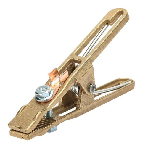 3X Machine Grounding Clamp TIG Welding Machine Brass Grounding Clamp (260A) 1