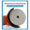 2 Peça 2 Polegadas/50 mm Almofada de Polimento de Diamante Galvanizado Azulejo Vidro Metal Madeira Moagem Disco de Rebarbação P60 4