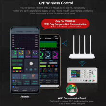 RIDEN RD6018 USB WiFi Digital Control Power Supply to Voltage Step Down Module Buck Converter Voltmeter 60V 18A