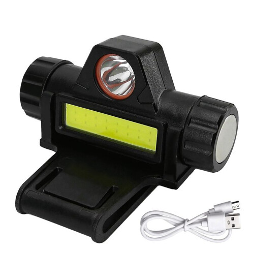 4X Rechargeable Welding Helmet Light Versatile Headlamp Flashlight with Mount Holder, Automatic Dimming 1