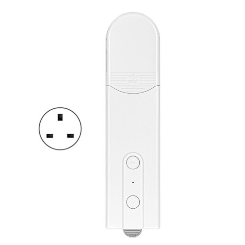 Tuya WiFi Solar  Shade Roller Blinds Motor Driver Electric Curtains Solar-Charging APP Control UK Plug 1