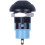 Toggle  Bipolar  OFF Red 3 Pin 20mm & -Off Latching Waterproof 12mm Push Button  SPST 2A IP67, Black 9