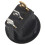 Toggle  Bipolar  OFF Red 3 Pin 20mm & -Off Latching Waterproof 12mm Push Button  SPST 2A IP67, Black 6