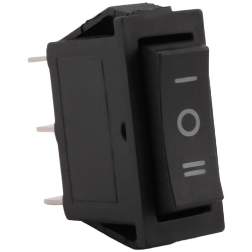 2PCS 3 Pin SPDT -OFF- 3 Position Snap Rocker  with 6 Pin DPDT / 2 Position  Toggle 1