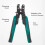 900Pc Crimp Terminal U/O Shaped Splicing Termination 2.8/4.8/6.3Mm Wire Connector Cable Termination Plier 6