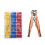 Wire Crimping Tool Set,Crimp Spade Terminal Assorted Electrical Wire Cable Connector Kit Crimp Spade Insulated Ring Fork 1