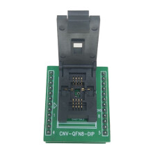 DFN8/QFN8/ WSON8 /MLF8/MLP8 para DIP8 Soquete/Adaptador Universal CNV-DFN8-DIP8 DFN8X6-8 (10P) para Chips IC 8X6MM BIOS Flash