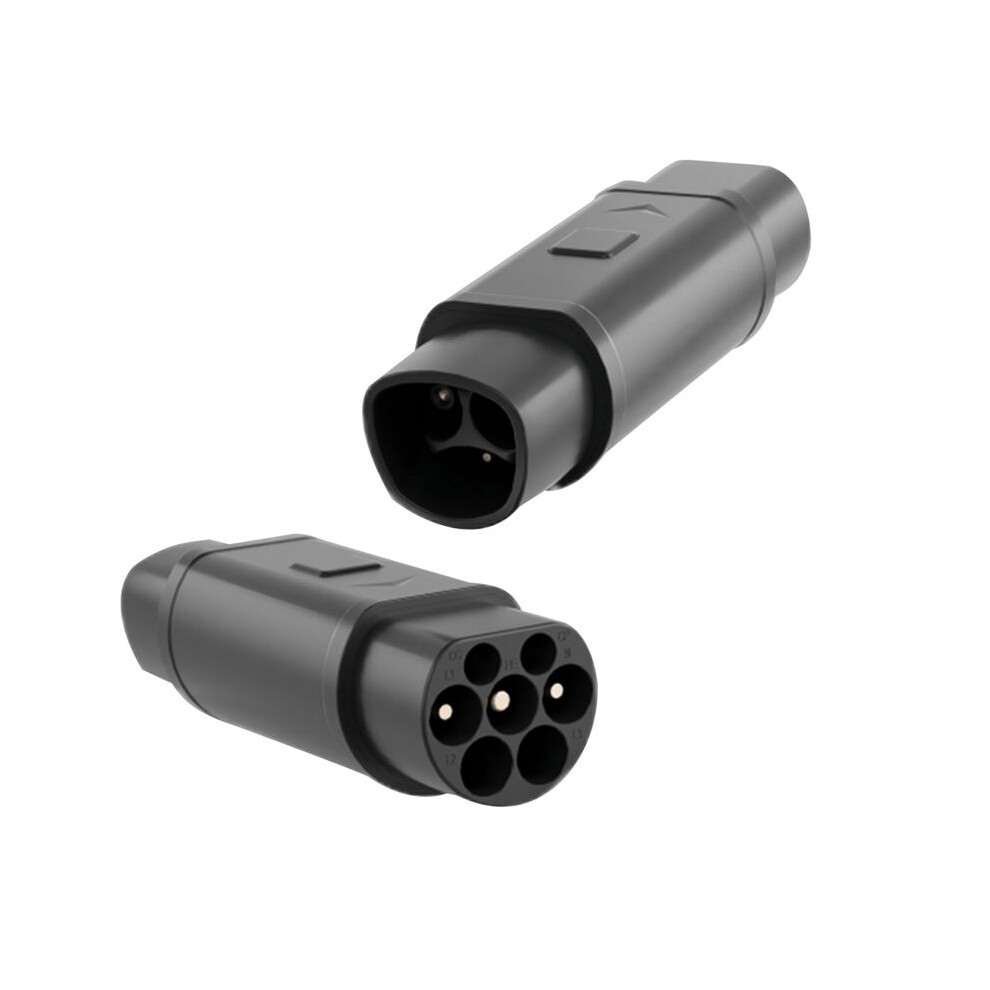 Ev Connector Adaptor 32A For To Gbt Evse Adapter Electric Car Vehicle Charger 250V Charging Connector Single Phase 6033640763893