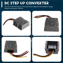 168W Step Converter 12V to 48V 3.5A Power Converter Module Converter Voltage Regulator Reducer