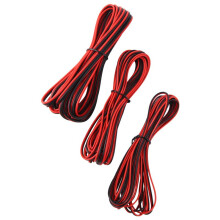 3PCS 2 Pin 12V 5M Electrical Wire 22/20/18AWG LED Strip Extension Cable for Speakers Audio Battery Connector