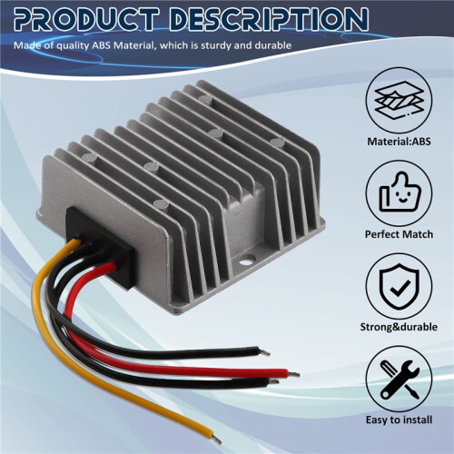 168W  Step  Converter 12V to 48V 3.5A Power Converter Module Converter Voltage  Regulator Reducer 2
