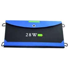 5 V 28 W Faltbares Solarpanel-Ladegerät USB-Ausgang Schnelles Solarladen Mobiltelefone Power Bank Wasserdichtes Solarpanel