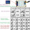 12V 24V Din Rail DIP  RS485 Wireless Transceiver 20DBM -121dBm UART Transmitter and Receiver Modbus RTU Module 7