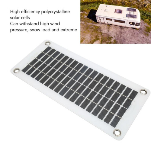 Mono-Polycrystalline Solar Panel Waterproof Controller Kit with Connection Cable 12V24V Charging Protection Battery Kit 2