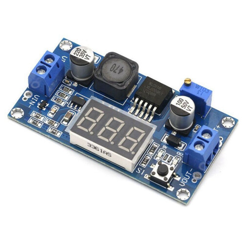 2Pcs XL6009 - Booster Module Adjustable Step- Boost Converter Module - 4.5V-32V to 5V-35V 4A Step- Module 2