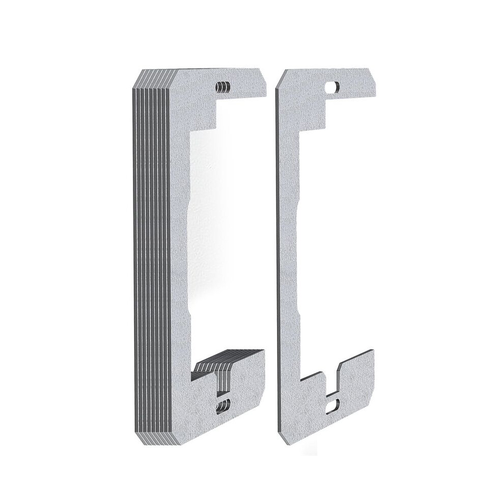 10Pcs Wall Plate Spacer- Metal Flush Fit Device Leveling Plates - Receptacle Spacers Shims Leveler For Fixing Walls 4713327022346