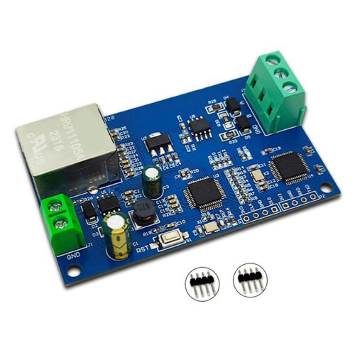RS485 to Ethernet Module RS485 Serial to Ethernet Serial Transmission Versatile Convenient Portable Communication Module