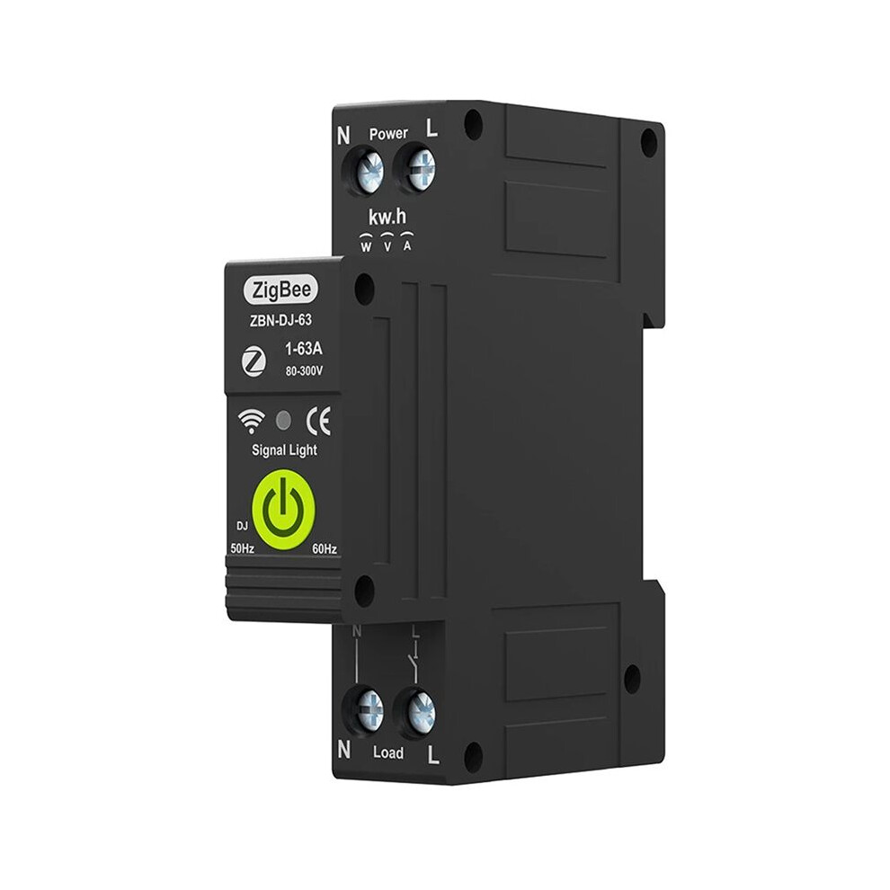 Tuya Zigbee Intelligent Circuit Breaker Timing Photovoltaic Bidirectional Metering Meter Automatic Reclosing 6133772043037