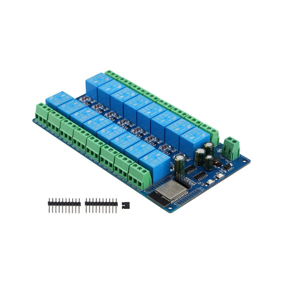 16 Channel Relay Module Dc5-12V Power Supply Esp32 Development Board Esp32-Wroom Secondary Development Module 6032751685711