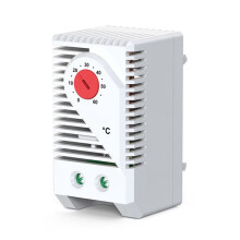Regulator Temperatury Przełącznik Mechaniczny NO NC 0-60 Termostat Szafkowy i Kontrola Wilgotności AC 250 V 10A KTO011