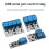 Relay Module 4 Channel USB to CH340 Serial Control Relay Module Optocoupler Protection TYPE-C Interface Module DSTUR-T40 2