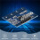 TTP224 Capacitive 4 Channels Touch  Module 4 Key Induction IC 2.4V to 5.5V Level State Indicator Onboard Module 5