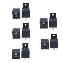 10 Stuks 12V Volt 40A AMP 5-Pins Omschakelrelais Automotive Auto Motor Boot Fiets