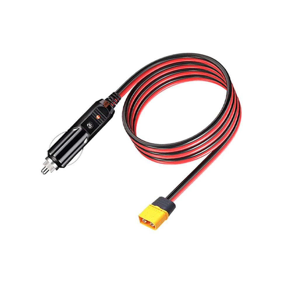Xt60 Male Connector Extension Cable With Lighter Plug 10Ft 14Awg Car Charger And Xt60 Adapter Cord 6031508781171